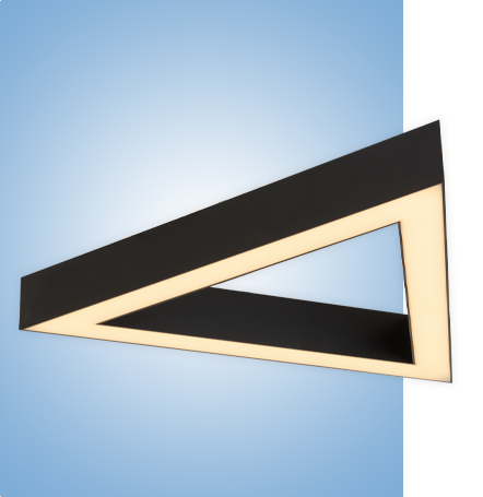 Светильник Trio серия vs-ds-Trio накладной с протоколом управления Dali